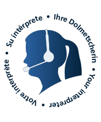Dolmetscherin, Dolmetscher, Übersetzungen, Übersetzer, Sarah Tiemann, Logo